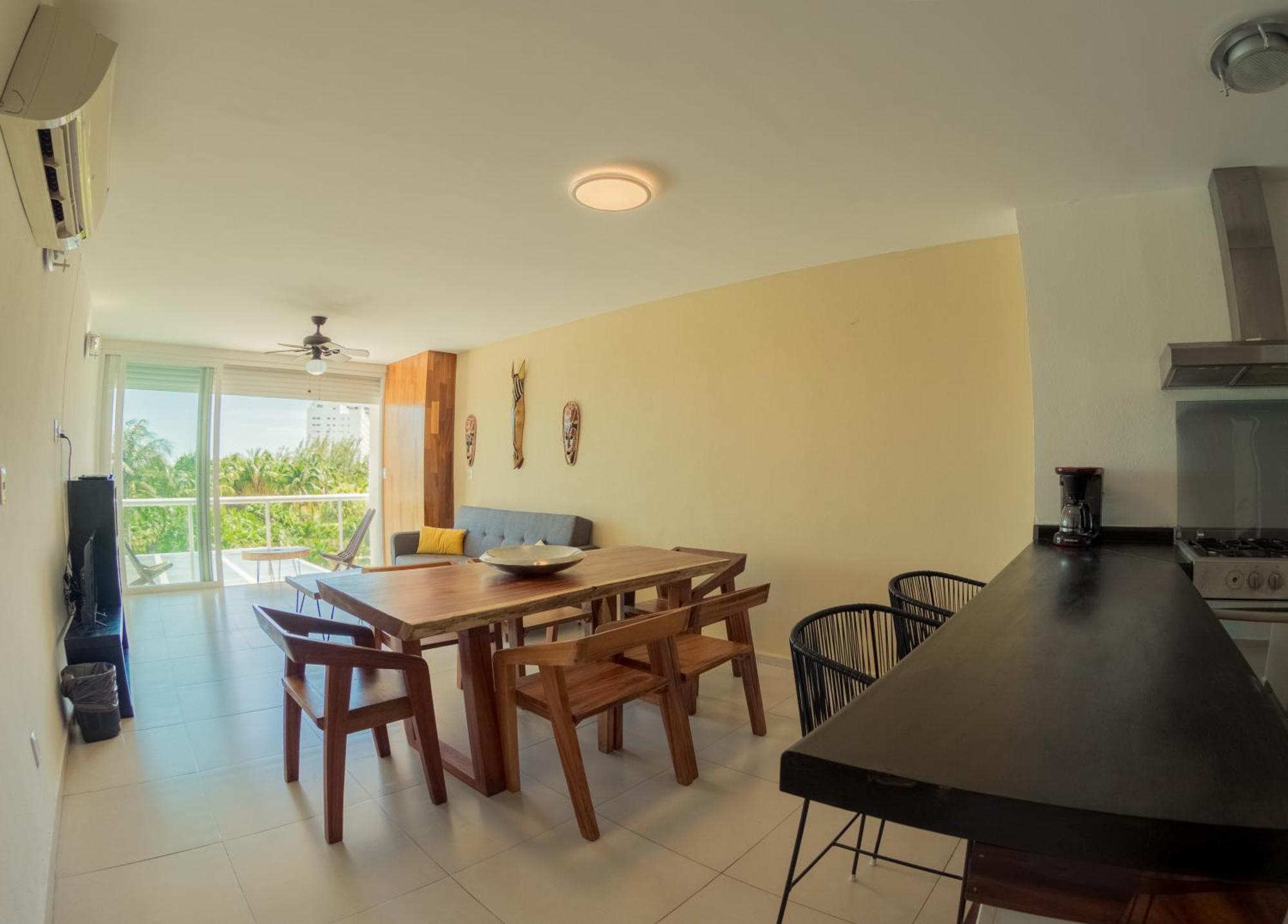 New Beachfront Luxury Apartments Cancún Zewnętrze zdjęcie