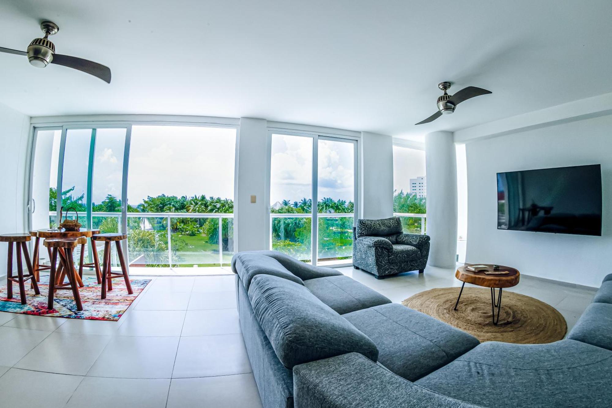 New Beachfront Luxury Apartments Cancún Zewnętrze zdjęcie